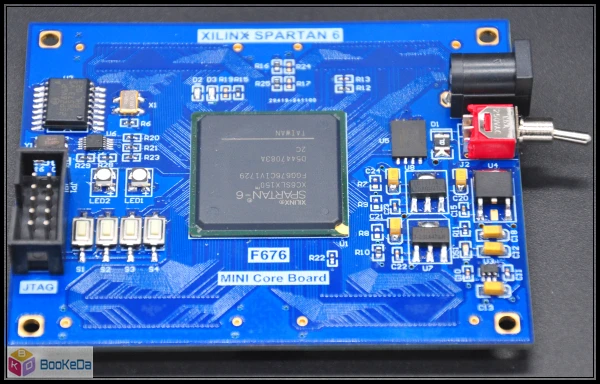 Для Xilinx spartan-6 FPGA XC6SLX150 F676 разработка основной экспериментальной платы IO224 |