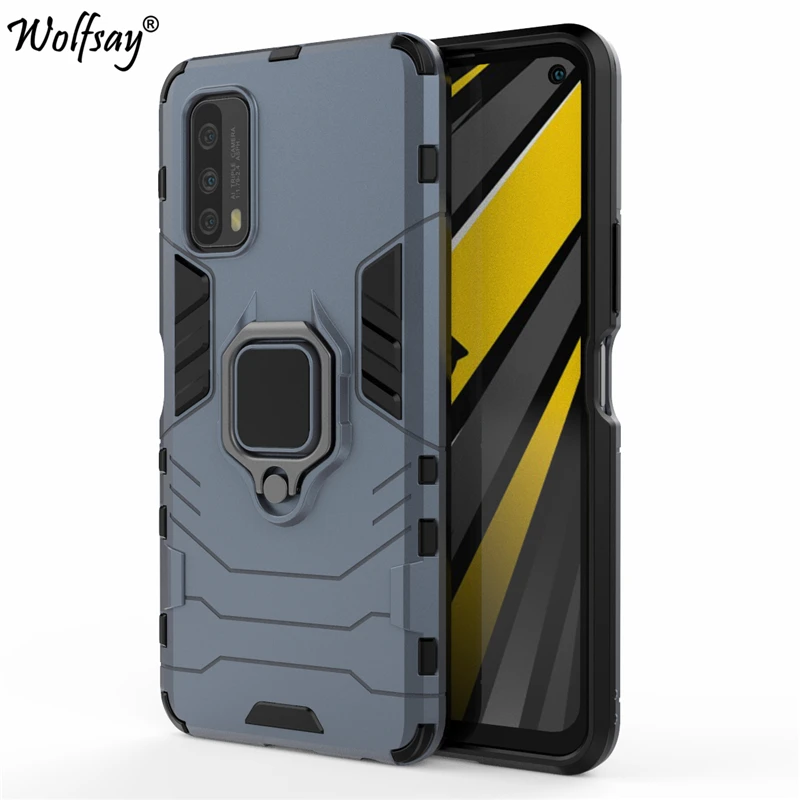 

Wolfsay For VIVO Z1X Case, Vivo Z1X Car Holder Armor Cases Hard PC & Soft Silicone Cover for BBK Vivo Z1X With Magnet 6.38"
