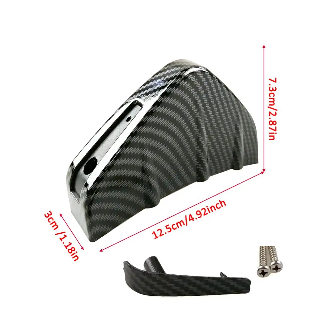 Универсальный углеволоконный диффузор заднего бампера для внедорожника 4 шт.