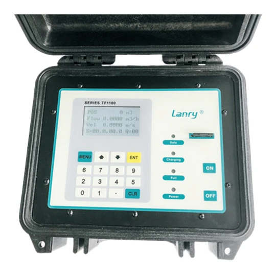 Рисунок 3 - Портативный ультразвуковой расходомер в пути