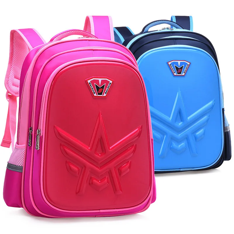 

Children Large orthopedics Schoolbag for Teenager Girls Boys Hign School Book Bag Waterproof 2 Size Backpack mochila escolar