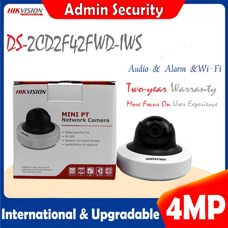 DS 2CD2F42FWD IWS камеры видеонаблюдения Оригинальная английская внешняя версия ip