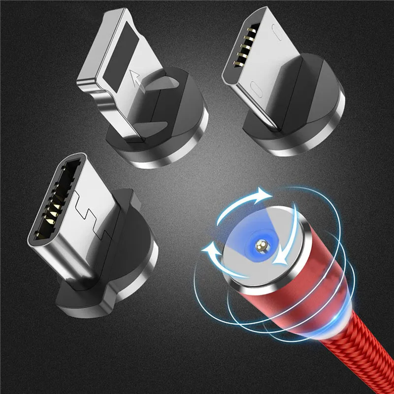 Магнитный Micro USB кабель для iPhone Samsung Huawei магнитное зарядное устройство зарядки
