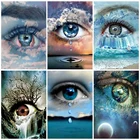 EverShine Алмазная вышивка Стразы, Алмазная мозаика сделай сам, морская живопись, полноразмерный пейзаж, вышивка крестиком, Декор для дома