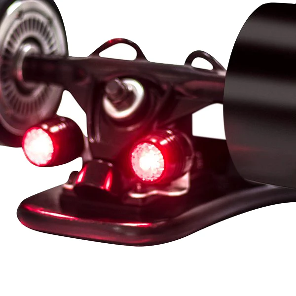 

4Pcs Skateboard LED Lights Night Warning Safety Lights for 4 Wheels Skateboard Longboard
