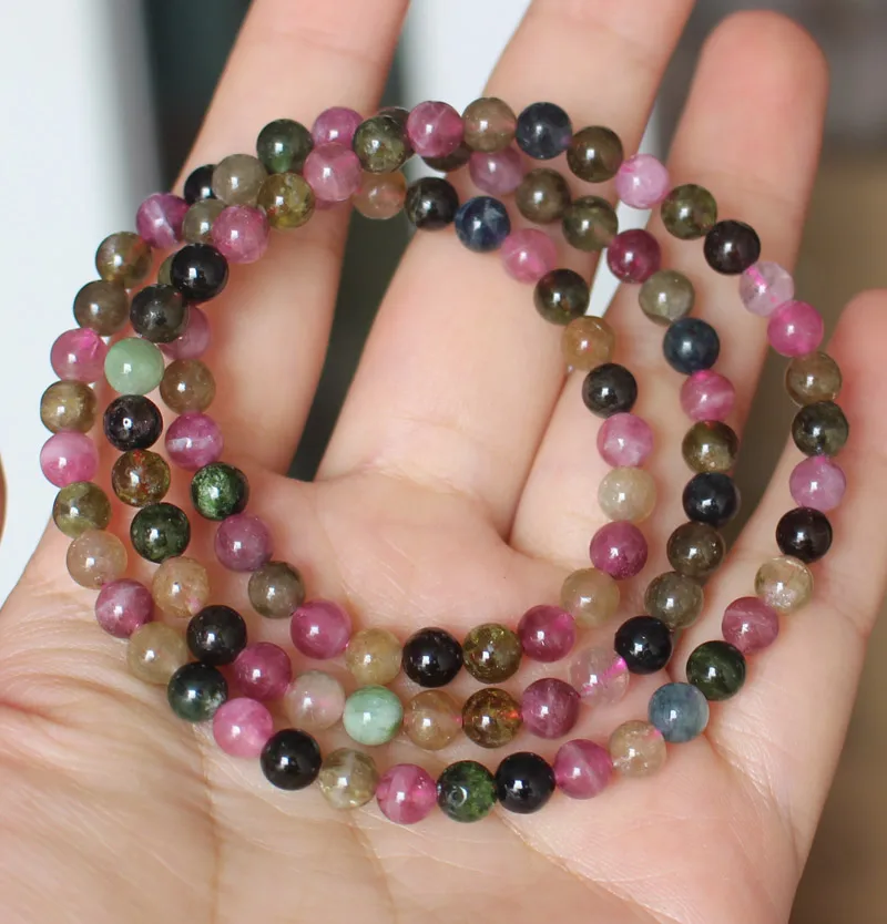 9347 # один предмет на картинке 3 слоя/21 дюйм натуральный Радужный цвет 5 мм