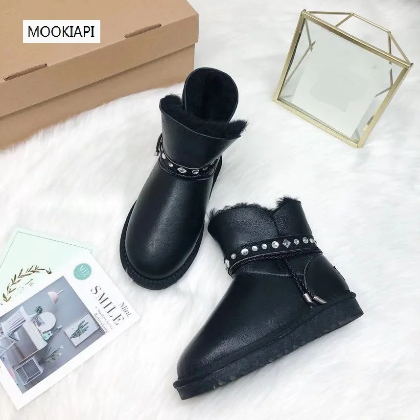 В 2019 году австралийские высококачественные детские зимние ботинки настоящая