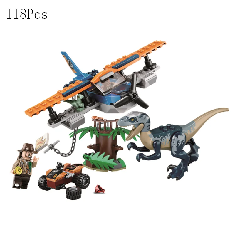2022 новый набор динозавров 11580 11579 11578 11577 Gyrosaurus бесзубчатый Pterosaur Escape строительные