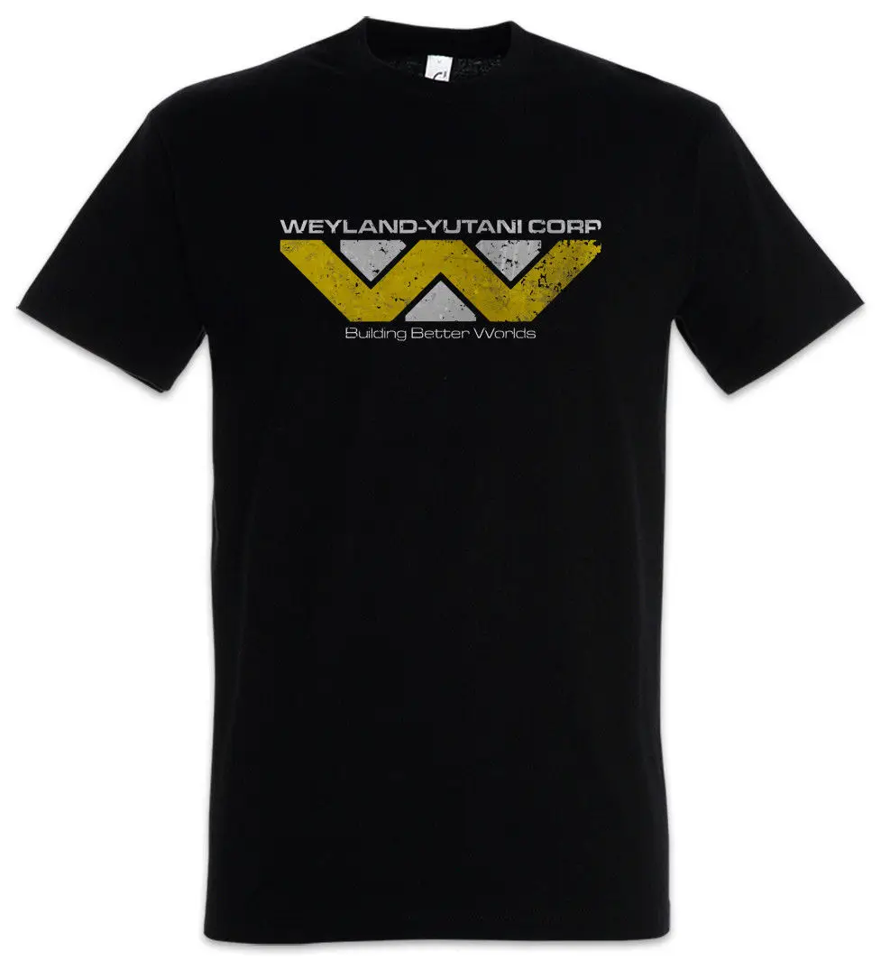 

Weyland Yutani Corp T-Shirt - Prometheus Uscss Nostromo Alien Logo Corperation100 % Cotton T Shirt For Men Design Tee Shirts