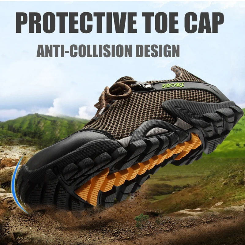 HUMTTO из натуральной коровьей кожи спортивная обувь для альпинизма Мужская