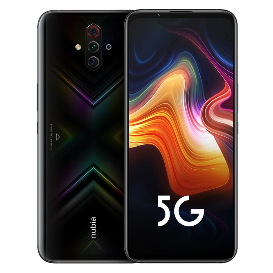 Оригинал Nubia играть 5G смартфон 6 65 ''amoled 144 Гц Snapdragon 76 Dual Band 30W быстрое зарядное