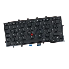UK English Backlit Keyboard with Point Stick for Lenovo IBM ThinkPad X240 X240S X250 X260 X270 Laptop Replacement Keyboards