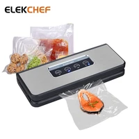 elekchef automatic vacuum sealer with free vacuum sealing bags packing machine wet dry food storage packer for sous vide cooking