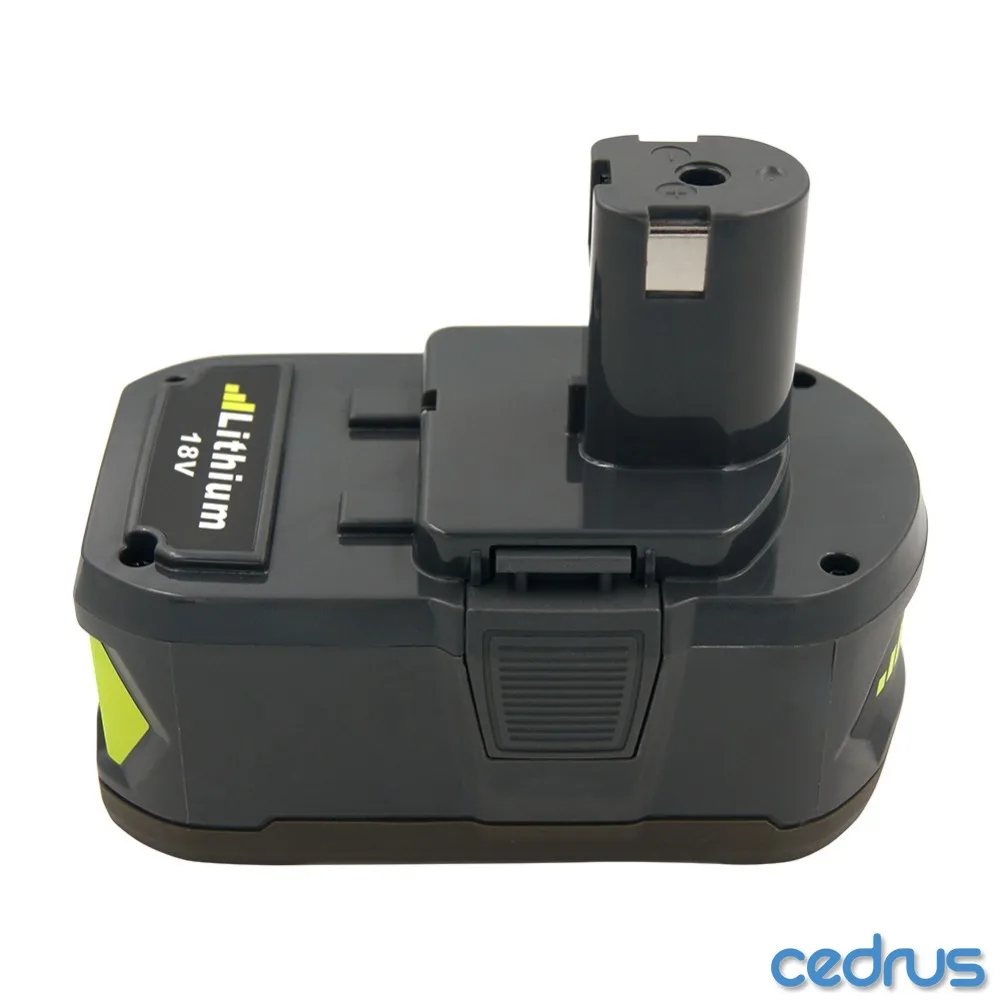 

Cordless Drill Rechargeable Battery 4Ah Li-ion for Ryobi 18V Power Tools Replacement Battery RB18L40 RB18L50 P105 P107 P108 P100