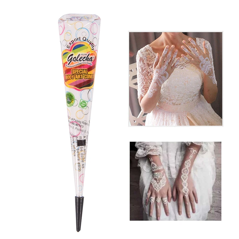 1 шт. три цвета Женский Менди крем для тела краска сделай сам временная татуировки