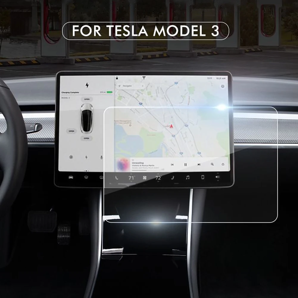 

Новинка, закаленное стекло для Tesla Model 3 Y, аксессуары для сенсорного экрана с центральным управлением, защитная пленка для сенсорного экрана ...