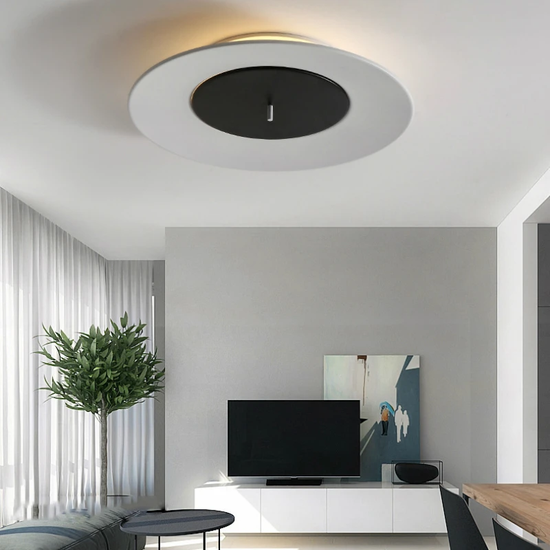 НЛО железа искусства потолочный светильник s акриловый абажур Гостиная