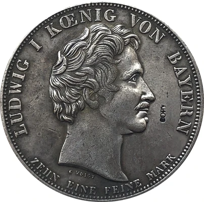 

1833 German states coins copy