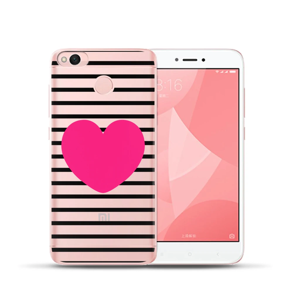 Роскошный черно-белая сетка в полоску с кубиками чехол для телефона Xiao mi 8 A2 Lite 6X Red