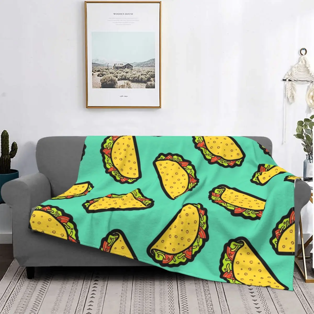 

Manta de felpa gruesa de franela suave para sofá, cama, viaje, arte de terciopelo