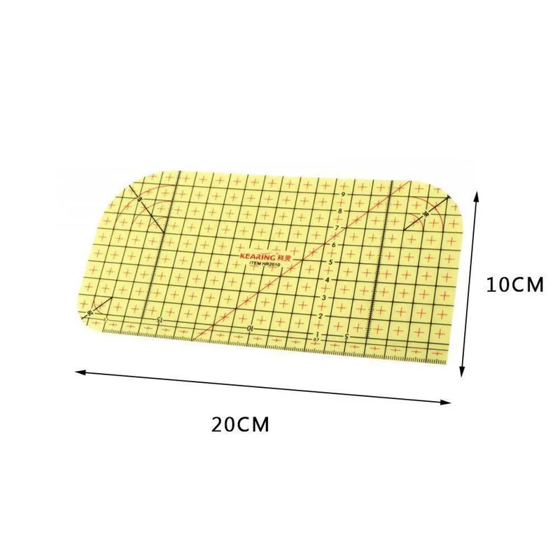 1 шт. Горячая глажка линейка для лоскутного шитья измерительный инструмент
