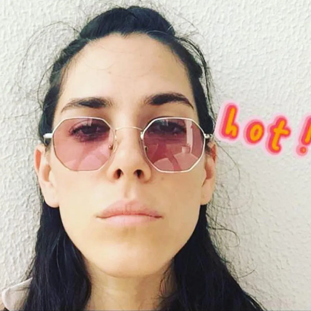 Женские солнцезащитные очки популярные женские ретро модные интегрированные УФ