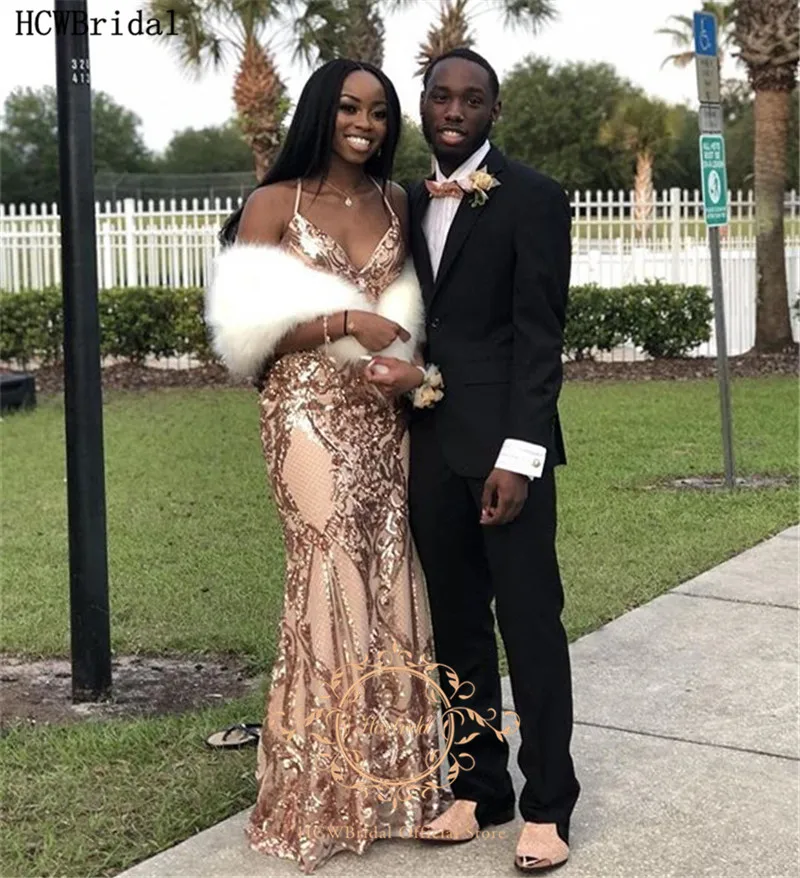 

Женское вечернее платье с блестками, длинное черное платье цвета шампанского с блестками на тонких бретельках для выпускного вечера, 2020