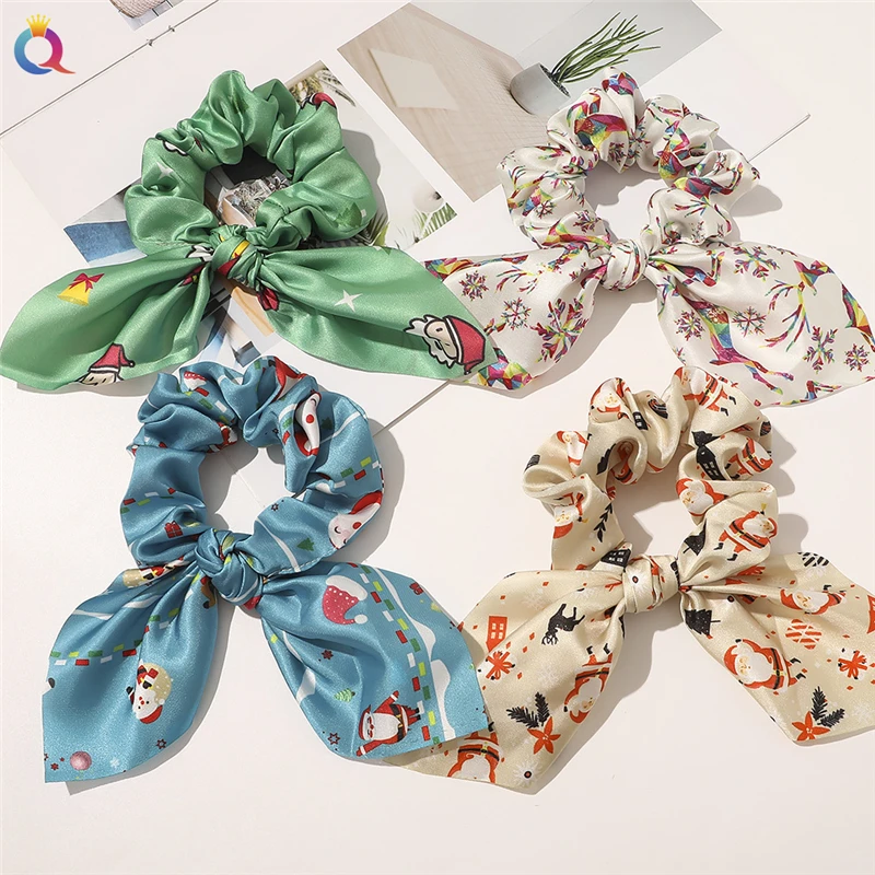 

Резинки для волос с бантом женские, резинки для хвоста, аксессуар на голову