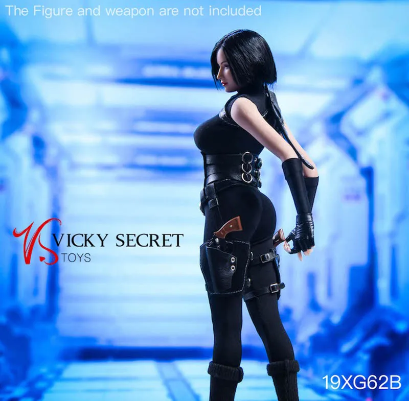 

VSTOYS 19XG62 A/B 1/6 Black White Phoenix Female Assassin Tights Clothes Accessory Fit 12" PH Action Figure Body Model