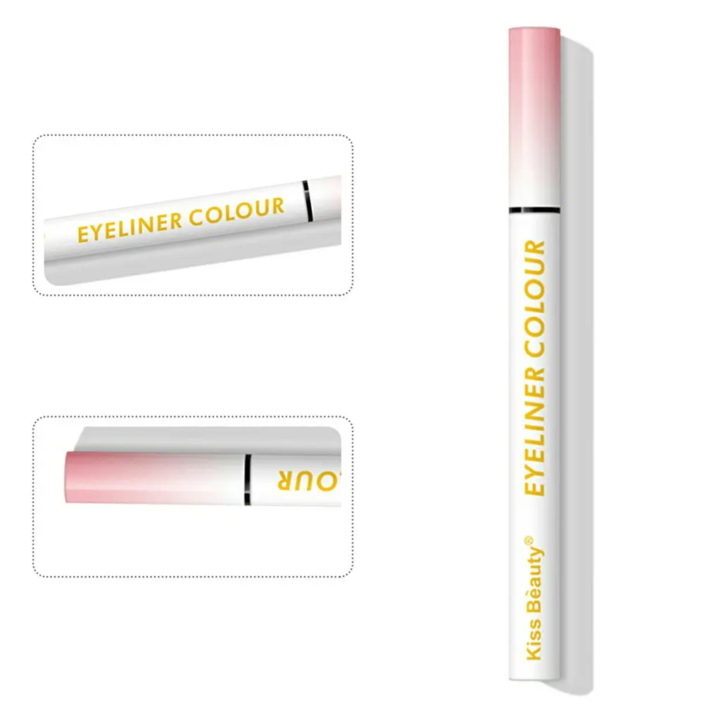 

Eyeliner Waterproof Sweat-proof Non-faint Makeup Smooth Beginner Novice Student Liquid Eyeliner Female Cosmetics