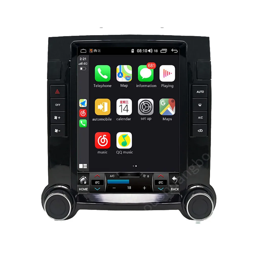 Автомобильное радио Ouchuangbo стерео для VW Volkswagen Touareg 2004-2010 android 10 gps carplay media