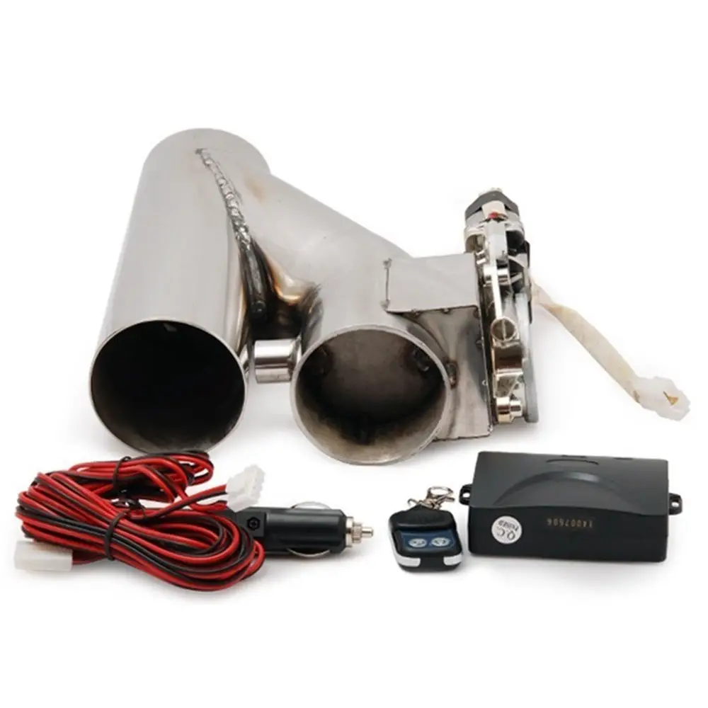 2&quot/2.25&quot/2.5&quot/2.75&quot/3&quot Exhaust Catback Turbo Electric E CUTOUT With Remote Universal Performance For Jeep Wrangler TK-CUTNEW |