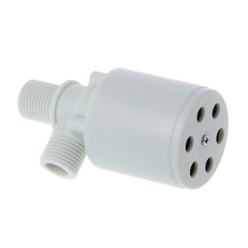 

2 Pcs 1/2 Inch Floating Ball Valve Water Level Control Valve Water Tank Water Tower Pool Solar Automatic Water Level Controller,