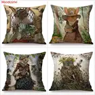 Декоративная Подушка Алиса в стране чудес с изображением героев мультфильмов