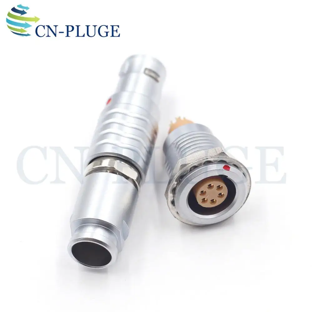 M12 Тип FGG/яйцо 1B 6 Pin разъем двухтактный самоблокирующийся с разъемом папа и