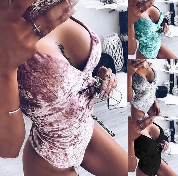 

2020 Europe and The United States New Sexy Suspenders Tights Explosion One-piece One-piece Pants Swimsuit Women's Clothing