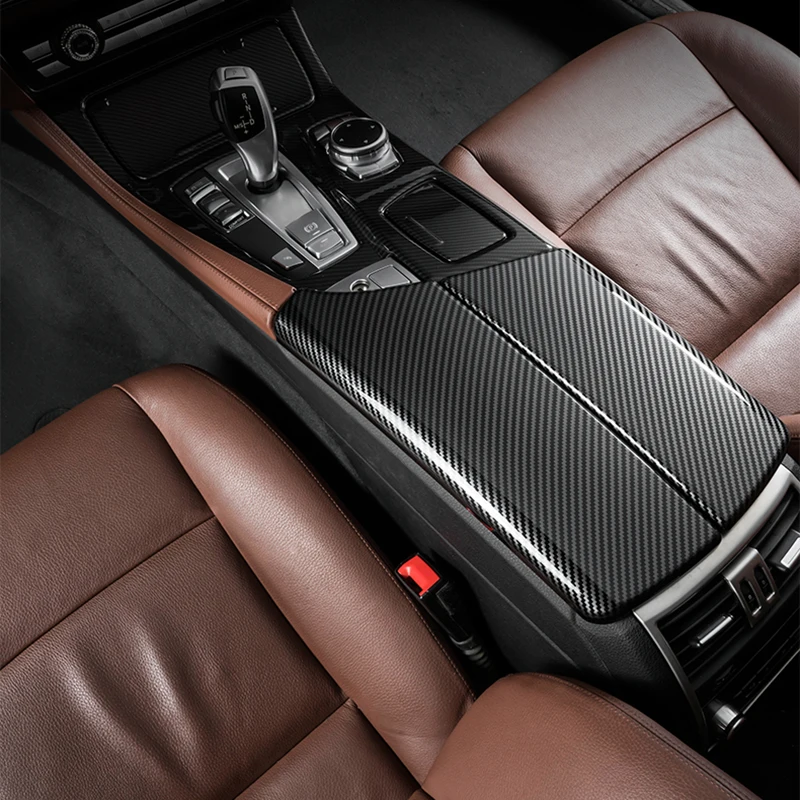 

Автомобильный Стайлинг для BMW 5 серии E60 F10 G30 G32 углеродное волокно хранение уборки подлокотник Защитная Наклейка Чехлы отделка Аксессуары