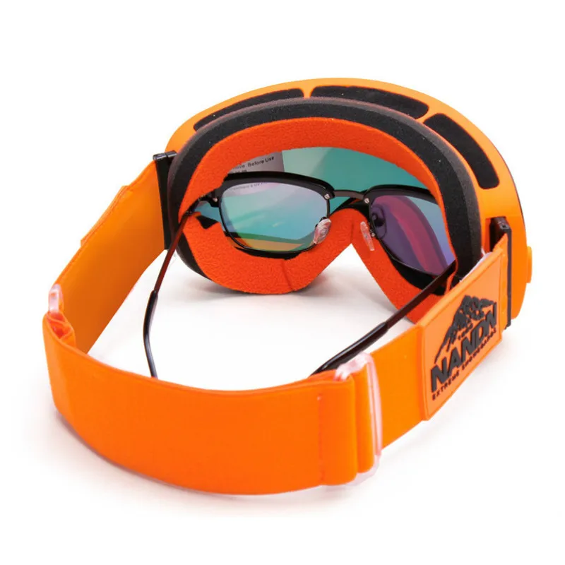 Новые стильные зимние женские лыжные очки с двойной защитой UV400 противотуманная