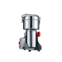 stainless steel electric coffee grinder small coffee mill bean rice spices grinding machine for household herbal crusher