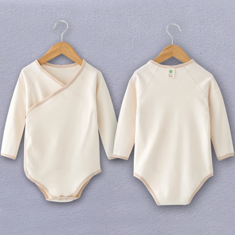 Новинка 2020 года Детские комбинезоны из органического хлопка для новорожденных