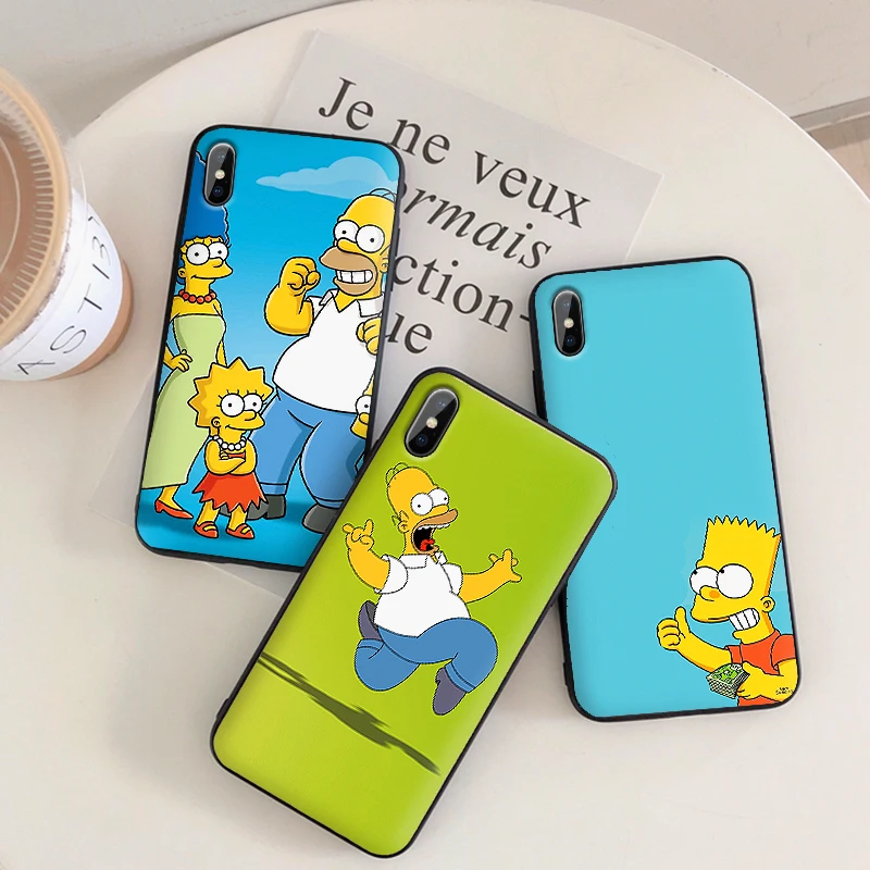 Для Xiaomi mi 6X X 2S 3 F1 9 CC9E CC9 8 SE A2 LITE A3 PRO 9T силиконовый чехол Capa смешной Симпсоны