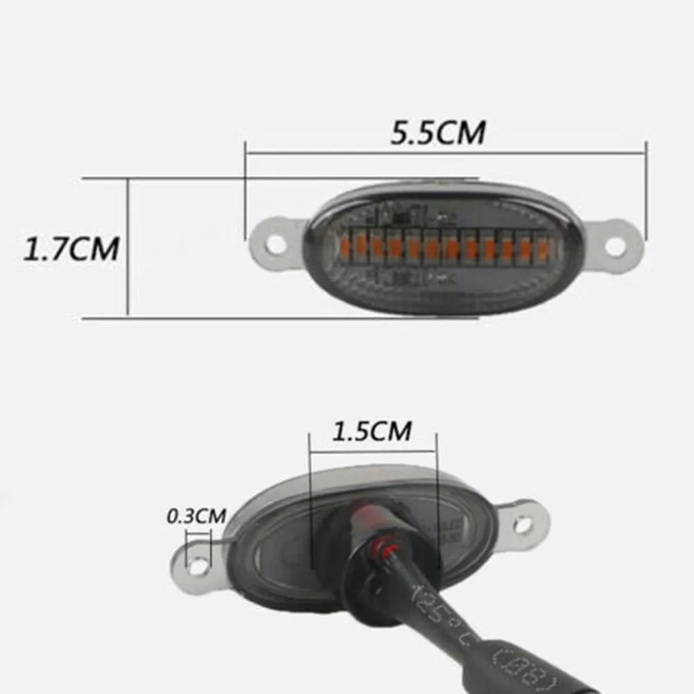 

12LED Light 4pcs ABS Plastic Accessories Front Grille Raptor Style Cover