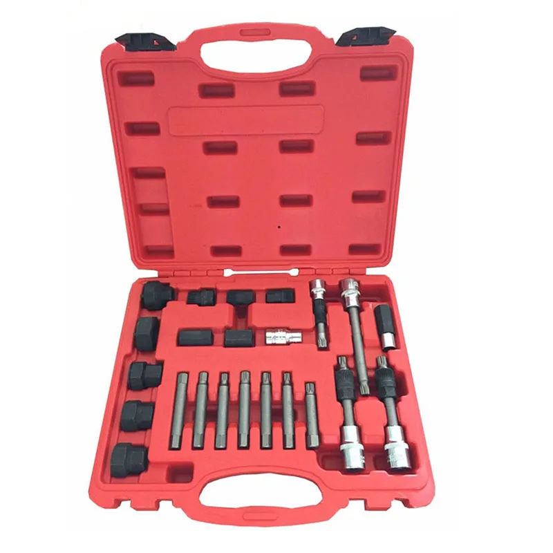 Набор инструментов для ремонта шкива генератора переменного тока 23 шт.|tool kit|tool kit