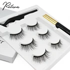 Магнитные ресницы 3D, накладные ресницы, магнитные ресницы, искусственные ресницы, набор пинцетов, Прочный инструмент для макияжа ресниц