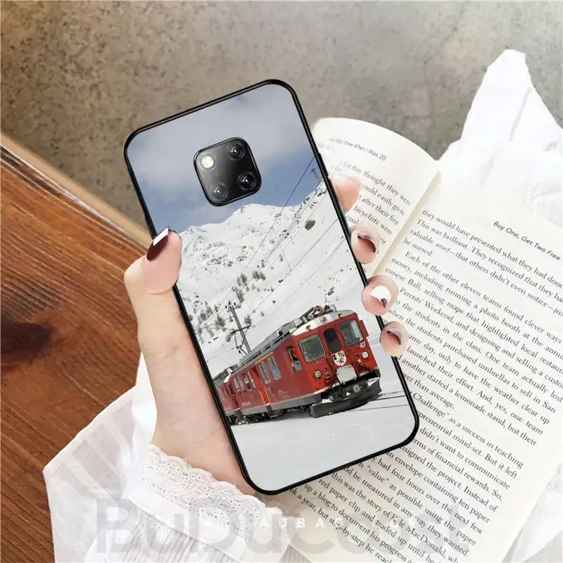 

Steam Train Phone Case Cover for huawei mate 9 10 20 30 pro lite X Y5 6 7 9 prime Enjoy 7