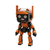 diy k vrc love death robot model building block toy creativity animation smart future robot bricks moc cat children gfit