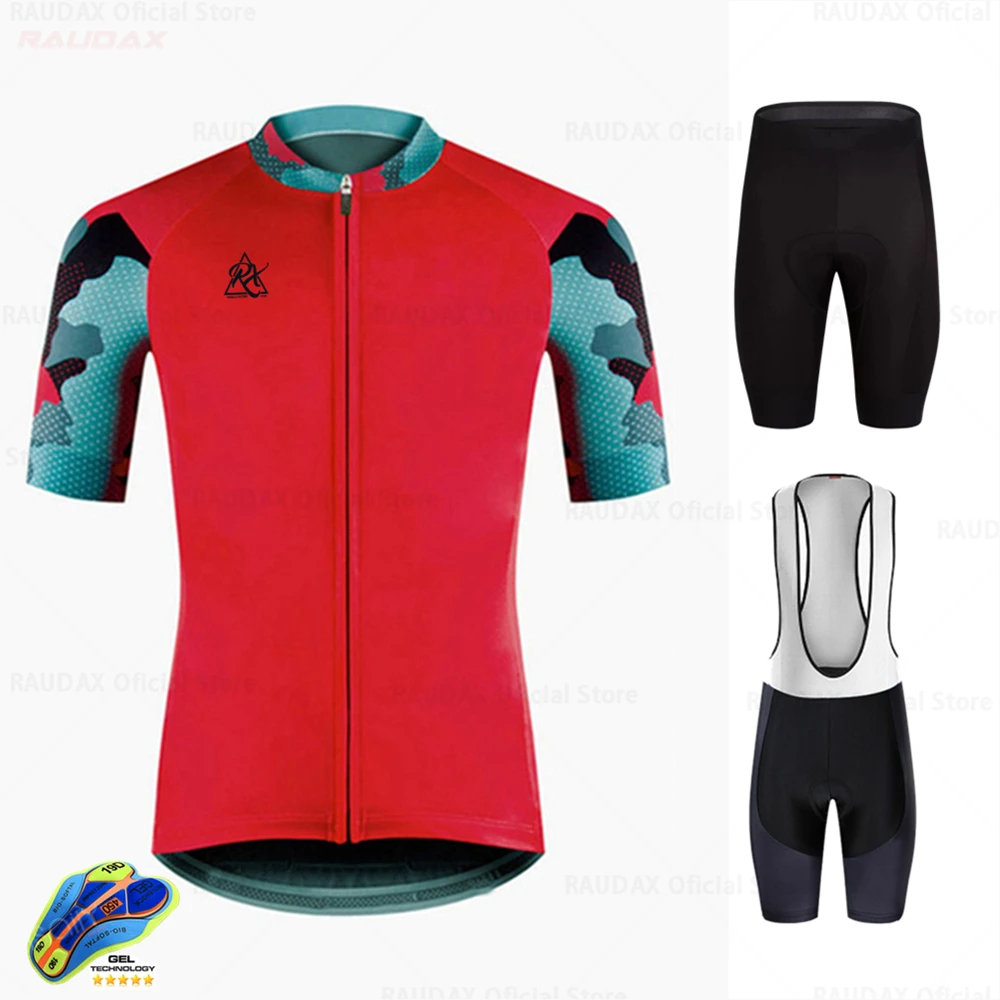 2021 Ropa Ciclismo Hombre Pro Team Raudax велосипедная одежда быстросохнущая гоночная Спортивная