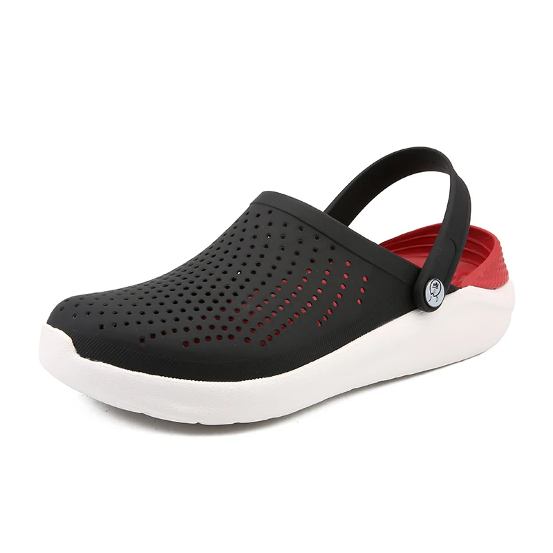 2019 мужские тапочки на плоской подошве дышащие пляжные сандалии Летние удобные