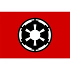 Красный флаг Галактической Империи Jemony 90x150 см