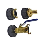 Т-образный соединитель IBC S60 X 6, толстый провод, Т-образные аксессуары, головка Geka, Т-образный семейный садовый водяной соединитель